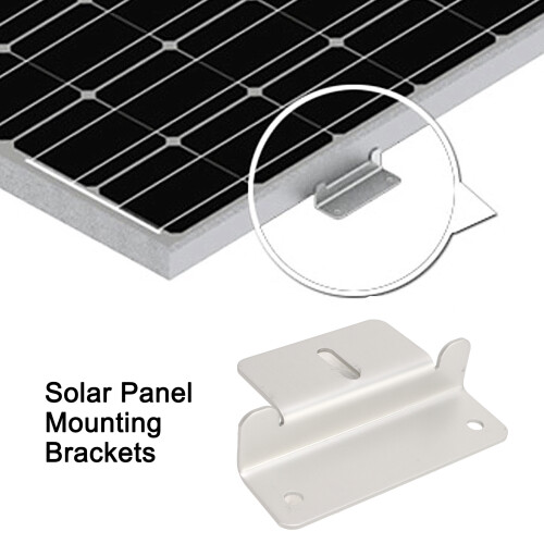 Z Alu Solarhalterung 50W-150W für Camper & Boot 1