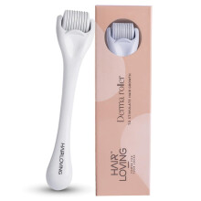 Hair Loving Derma Roller for Hair Growth – 0.5 mm Microneedle Scalp Roller – Stimulates Circulation & Stem Cell Activation – Improves Hair