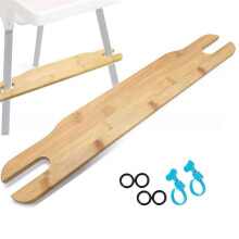 Baby Bamboo High Chair Accessories for Antilop Footrest, Adjustable Foot Rest