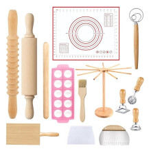 Pasta Making Tools Set, 14 PCS Pasta Making Kit Pasta Making Accessories Homemade Noodle Kit Ravioli Cutter Set