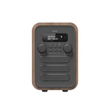 Tragbares Radio - DENVER - DAB-48 - DAB+ und FM - 40 voreingestellte Sender - Holzoptik