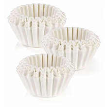 Filtros de café universales para cesta, paquete de 300 unidades, 10 tazas, filtros de papel de 80/200 mm para cafeteras de cesta.