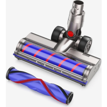 Gemotoriseerde vloerborstel compatibel met Dyson V6 DC58 DC59 DC61 DC62 DC72 DC74 stofzuigers, 4 LED-koplampen, flexibel