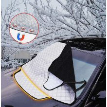 Housse de pare-brise hivernale pour voiture, protection contre le gel et la glace, housse d'écran avant pour berline, SUV et hayon, résistan