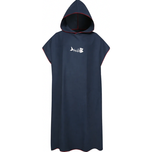 Poncho en microfibre, peignoir de plage unisexe, taille unique, imperméable, à capuche.