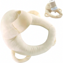 Handsfree babysteunkussen, ergonomische hoofdsteun en temperatuurregulatie, comfortabel voor moeder en baby, 0-1