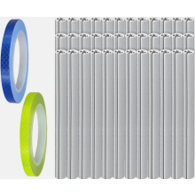 36-delige set reflectoren voor fietsspaken van standaardfietsen, 360 graden zichtbaarheid, eenvoudige installatie, duurzaam fietsaccessoire.