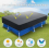 Cubierta rectangular para piscinas de 220 x 150 cm, lona resistente para piscinas con estructura, apta para verano e invierno. 4