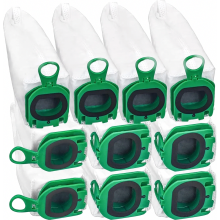 Confezione da 12 sacchetti per aspirapolvere VB100 FP100, sacchetti filtro di ricambio di alta qualità per aspirapolvere senza fili.