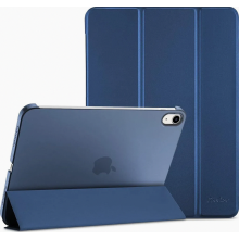 Étui rigide fin compatible avec l'iPad 10e génération 10,9 pouces 2022 A2696 A2757, étui de protection intelligent et léger.