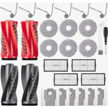 28-delige accessoirekit voor Roborock Saros 10R, Qrevo Curv X, Qrevo Curv 2 Pro robotstofzuigers, vervangende hoofdborstels, M