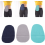 3 Pcs Washable Ostomy Bag Covers, Removable Dustproof Mixed Color Protective Inserts for Daily Use 4