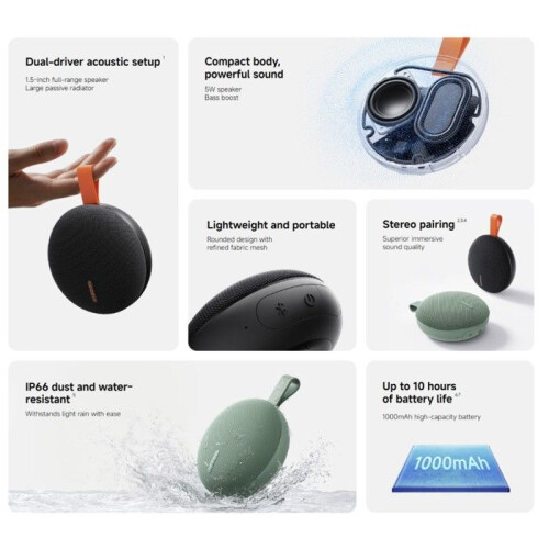 Xiaomi Draagbare Bluetooth-luidspreker - XIAOMI - Essential - 5W - IP66 - 10u autonomie 1