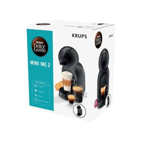Krups Cafeteira de cápsulas - KRUPS - Dolce Gusto Mini Me 2 - Cinza - Compatível com NESCAFÉ Dolce Gusto - Design compacto 1