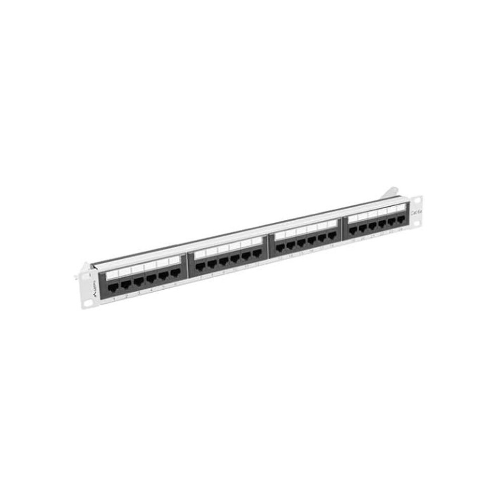 PATCH PANEL 24 PORT 1U 19"" KAT.6A GRAU PPUA-1024-S - Bild 6