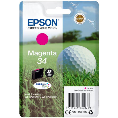 Epson EPSON 34 Tinta Magenta 4,2ml B