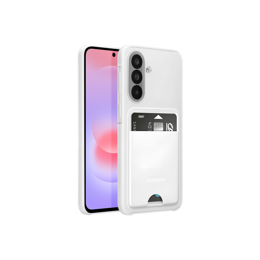 Samsung Card Slot Case Für Galaxy A37, Schutzhülle Mit Kartenfach Hellgrau Ef-Oa376tjegww - Image 8