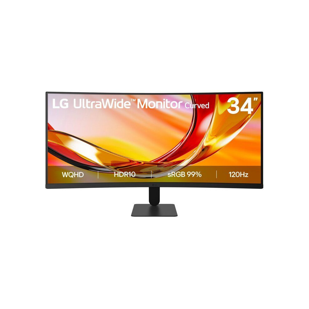 Lg Ultrawide Monitor - 34U601b-B - Va Wqhd 120Hz 1800R 8806096719312 - Image 5