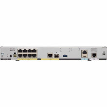 Cisco-Router - Integrierter Dienstrouter 1113 - ADSL-Modem - 8 GigE-Ports - 2 WAN-Ports - Überholt