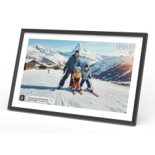 Digitaler Bilderrahmen - DENVER - PFF-1081 - Hinterleuchtet - FRAMEO - Schwarz