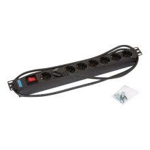 Stromverteilungseinheit - TRITON - RAB-PD-X04-A1 - 8 Anschlüsse - 230 V - 1U 19"