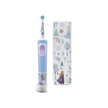 Cepillo de dientes eléctrico para niños Pro Kids Reina de las Nieves estuche de viaje diseñado por la tecnología Braun para niños