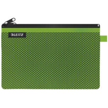 Astuccio da viaggio - LEITZ - WOW - Nylon lavabile - Compatto 23x15 cm - Unisex verde