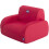 Babystuhl - CHICCO - Twist - Umwandelbar - Bequem - Rot 1
