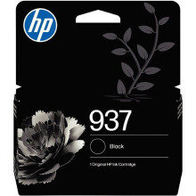 Tintenpatrone - HP - 937 - Schwarz - Reichweite bis zu 1250 Seiten - Kompatibel mit OfficeJet Pro 9100/9700