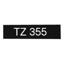 Cinta laminada Brother TZ355 para P-Touch - 2,4 cm x 8 m