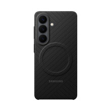 Funda MagSafe - SAMSUNG - Galaxy S26 - Efecto carbono - Aramida 0,8 mm - Anillo magnético