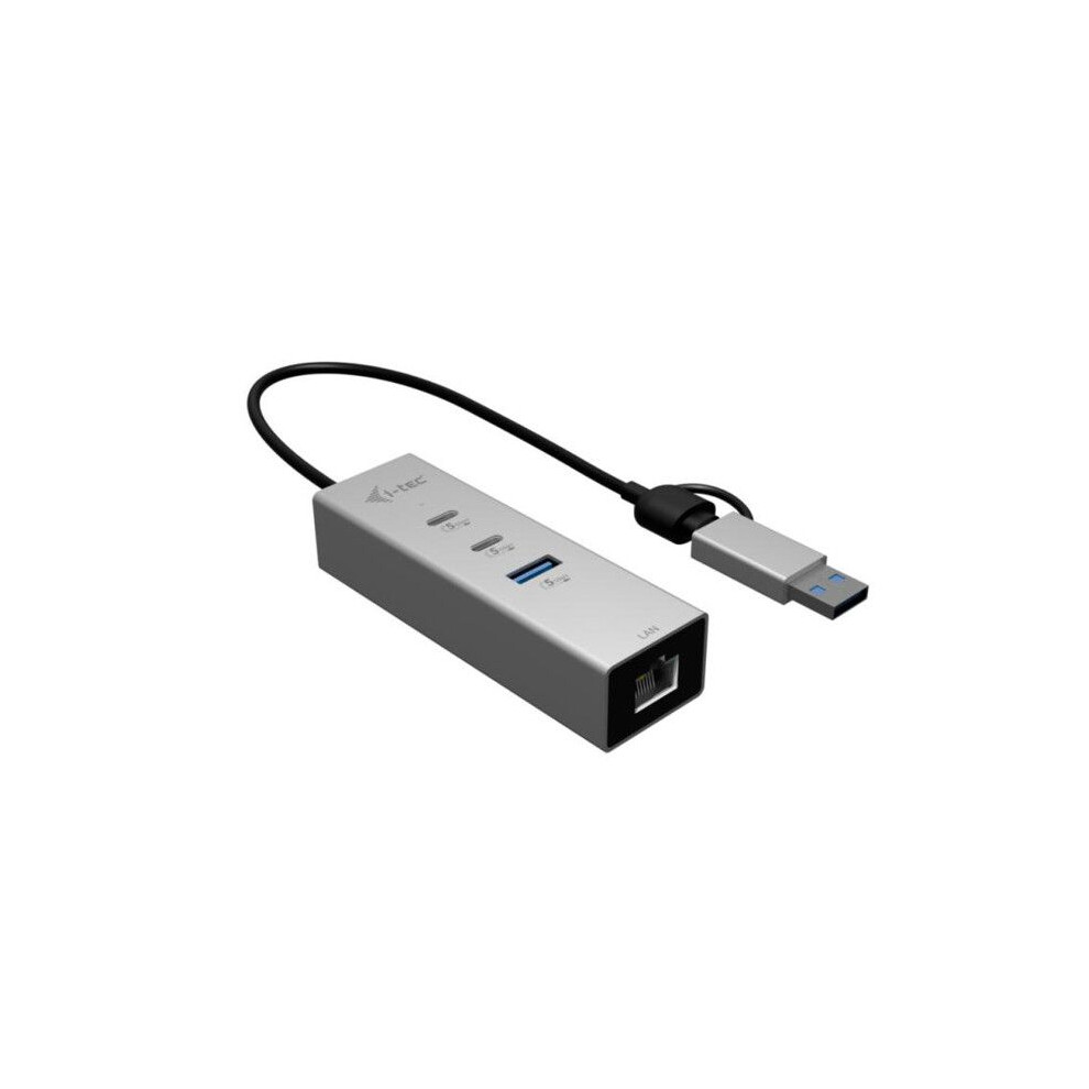 Oem I-Tec Usb-C/Usb-A Metal Hub 3 (2X Usb-C, 1X Usb-A) Port + 2.5Glan - Bild 4