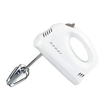 Batteur Ă main - BEPER - 150 W - 5 vitesses - Fonction turbo - Blanc