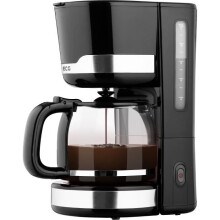 Cafetière Filtre - ECG - KP 2115 Black - Verre - 1000 W - Maintien au Chaud