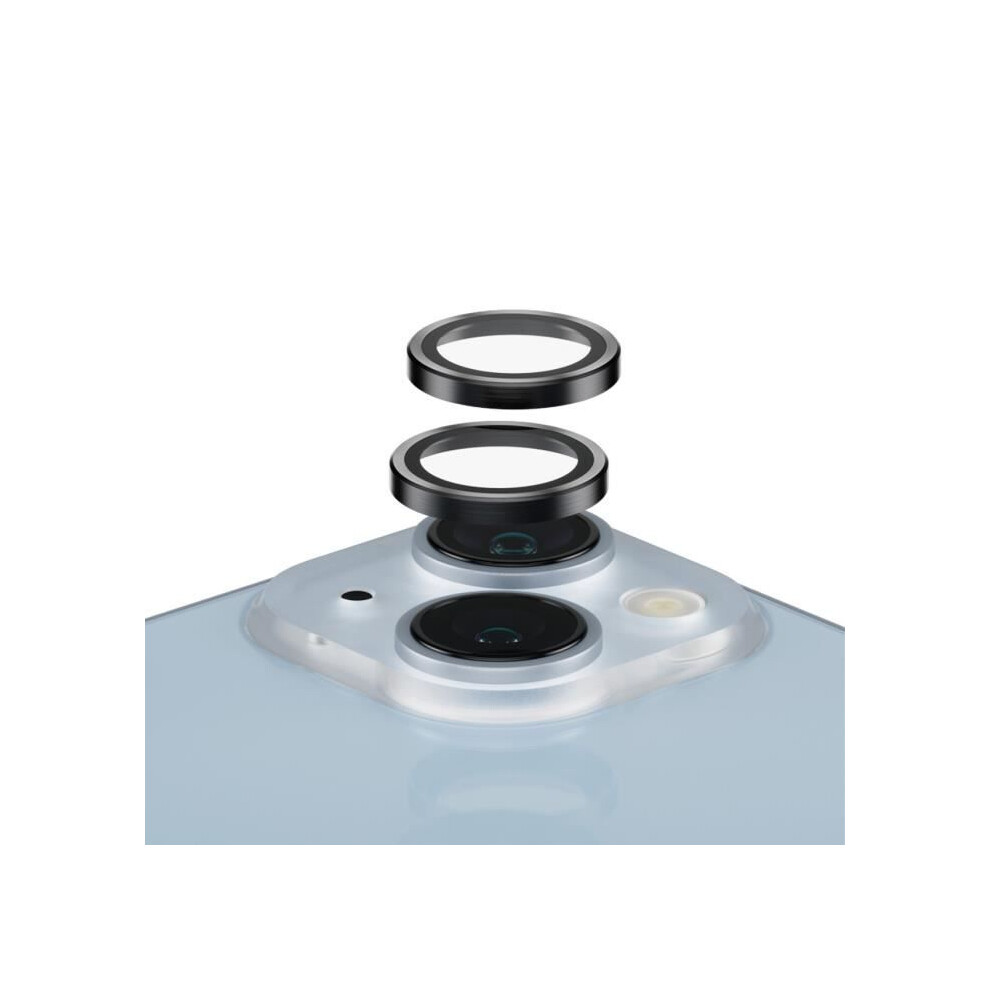 PanzerGlass Hoops Kameralinsenschutz für iPhone 14/14 Plus, schwarz - Bild 4