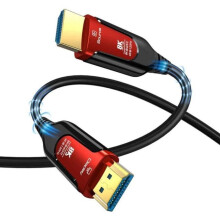 Premiumcord kuituoptinen kaapeli HDMI 2.1 ultra korkea nopeus 8K60Hz, kullattu 20m