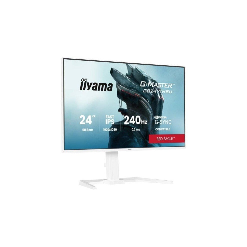Iiyama G-Master Red Eagle 23.8 Zoll Full Hd 16:9 240 Hz Gaming Monitor E Gb2471hsu-W1 - Bild 5