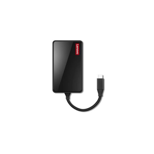 Lenovo 100 Ports USB-C Reise-Dock - Kunststoff - Laptops