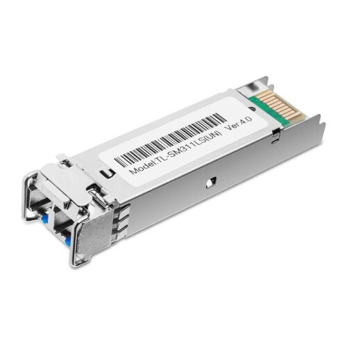 TP-LINK Module MiniGBIC unimode - TP-Link - TL-SM311LS - 3.1x4.3x2.1 cm - Noir - LC Duplex - Montage PCB - Ethernet