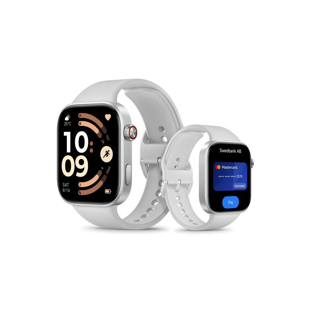 Xiaomi Grau Silber Gray Smartwatch "Redmi Watch 6 Nfc"(525/ 207 ″) Hyperos 3 von Baur - Bild 6