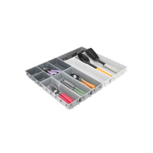 Blox Set aus 10 Kunststoff-Aufbewahrungsfächern für Kosmetik, Schreibwaren, Utensilien, Schublade Kunststoff
