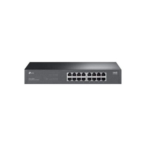 TP-LINK TP-Link LS1016G Switch 16 Gigabit Ethernet Ports Lüfterlos Rackmontage
