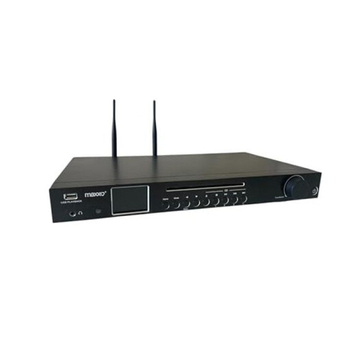 Sintonizzatore Hi-FI - MAXXO - Sintonizzatore multimediale - DAB+ - Bluetooth e Wi-Fi - Lettore CD