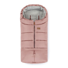 PETITE&MARS Sacco universale Jibot 3 in 1 Rosa antivento impermeabile per passeggino navetta seggiolino auto