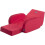 Babystuhl - CHICCO - Twist - Umwandelbar - Bequem - Rot 3