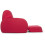 Babystuhl - CHICCO - Twist - Umwandelbar - Bequem - Rot 6