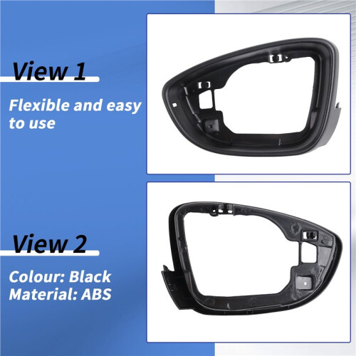 Left Side Mirror Housing Frame for   B7 CC  MK6 3C8857601A 2