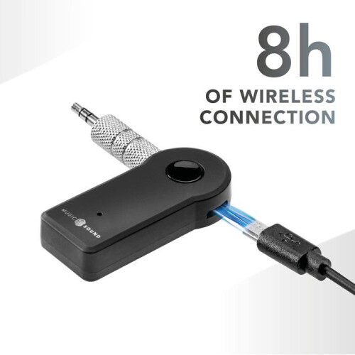 Ricevitore audio - MUSIC SOUND - BTAUDIORECEIVERMSK - Bluetooth - AUX - Nero 2