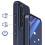 Samsung Capa - SAMSUNG - Galaxy A57 - Silicone liso - Azul noite - Bordas elevadas 3