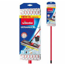 Vassoura com cabo telescópico Vileda ULTRAMAX XL plana 42cm